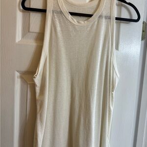 A New Day Creamy White Sleeveless Tank Top